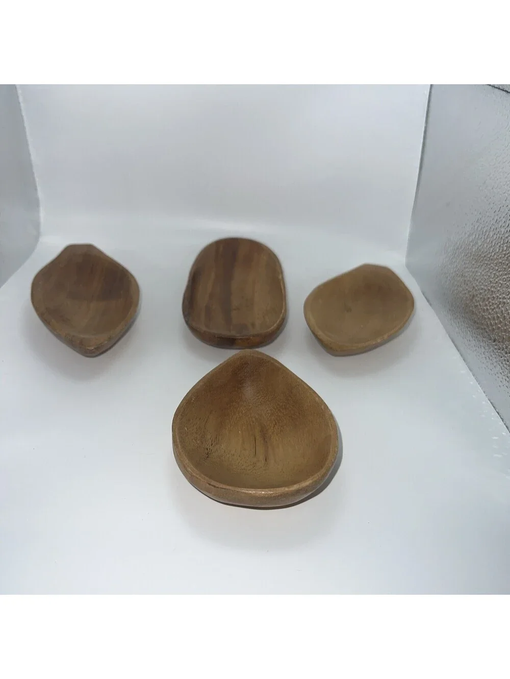 Set Of 4 Small Wood Bowls Made In Philippine’s